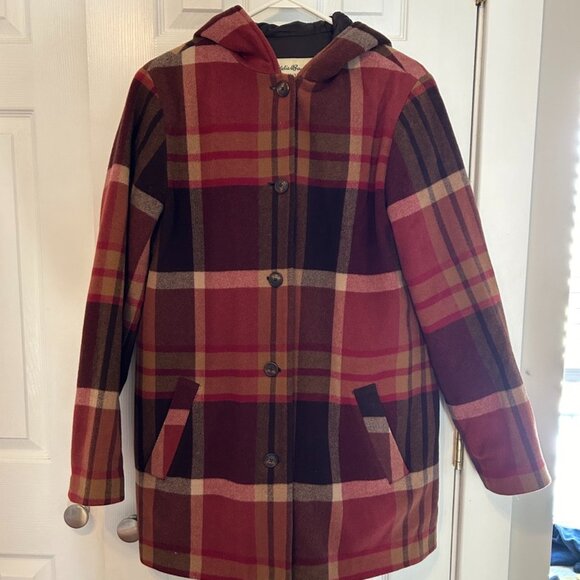 Eddie Bauer Wool Coat - Picture 1 of 6